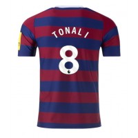 Maglia Calcio Newcastle United Sandro Tonali #8 Seconda Divisa 2024-25 Manica Corta